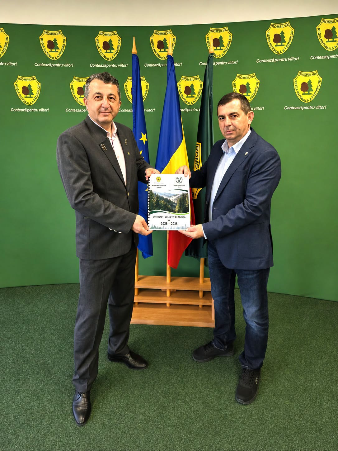 Contractul Colectiv de Muncă 2026–2028 a fost înregistrat la ITM București. Drepturile salariale se mențin