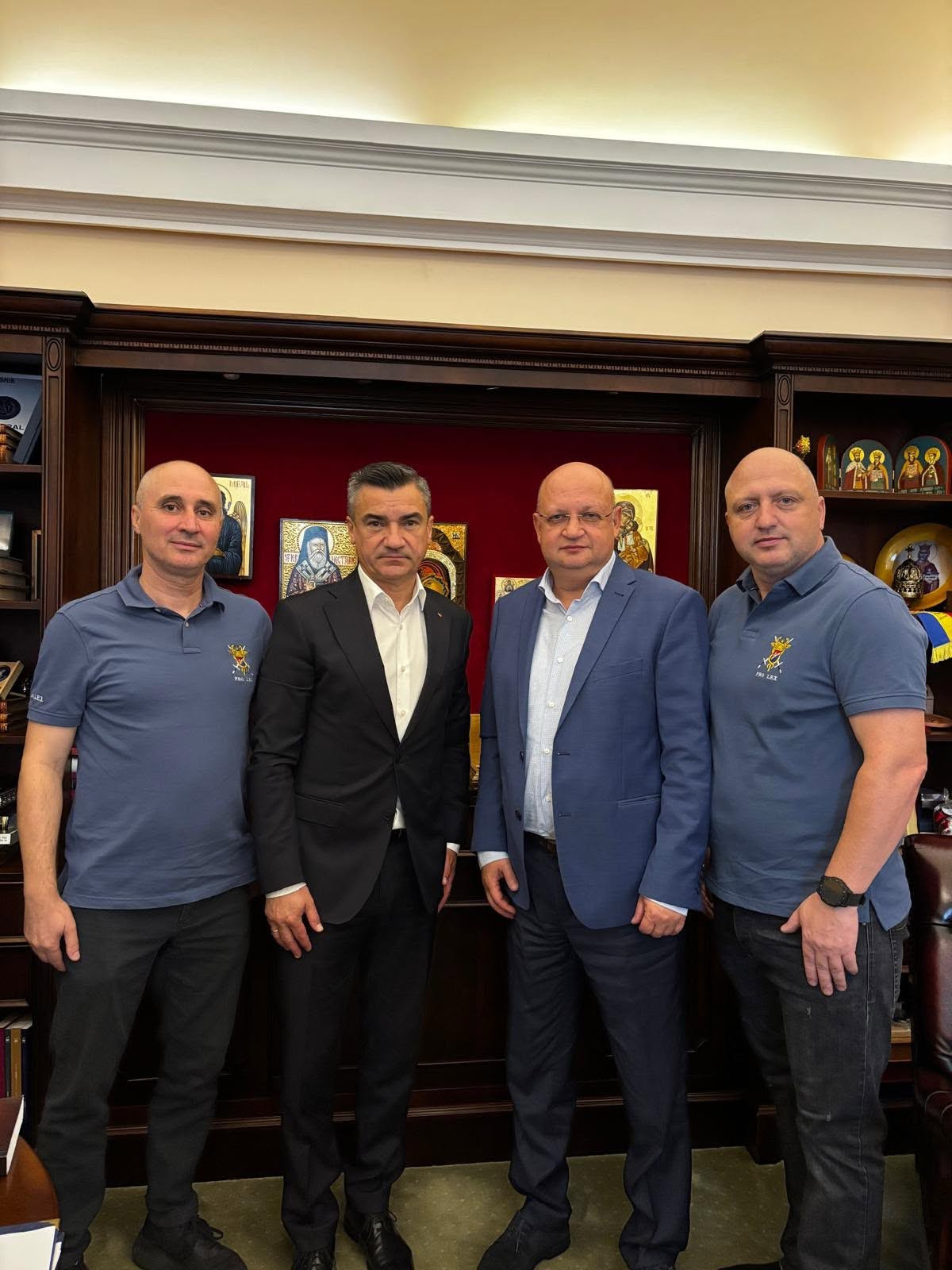 Întâlnire cu primarul Municipiului Iași, Mihai Chirica, privind viitorul Poliției Locale
