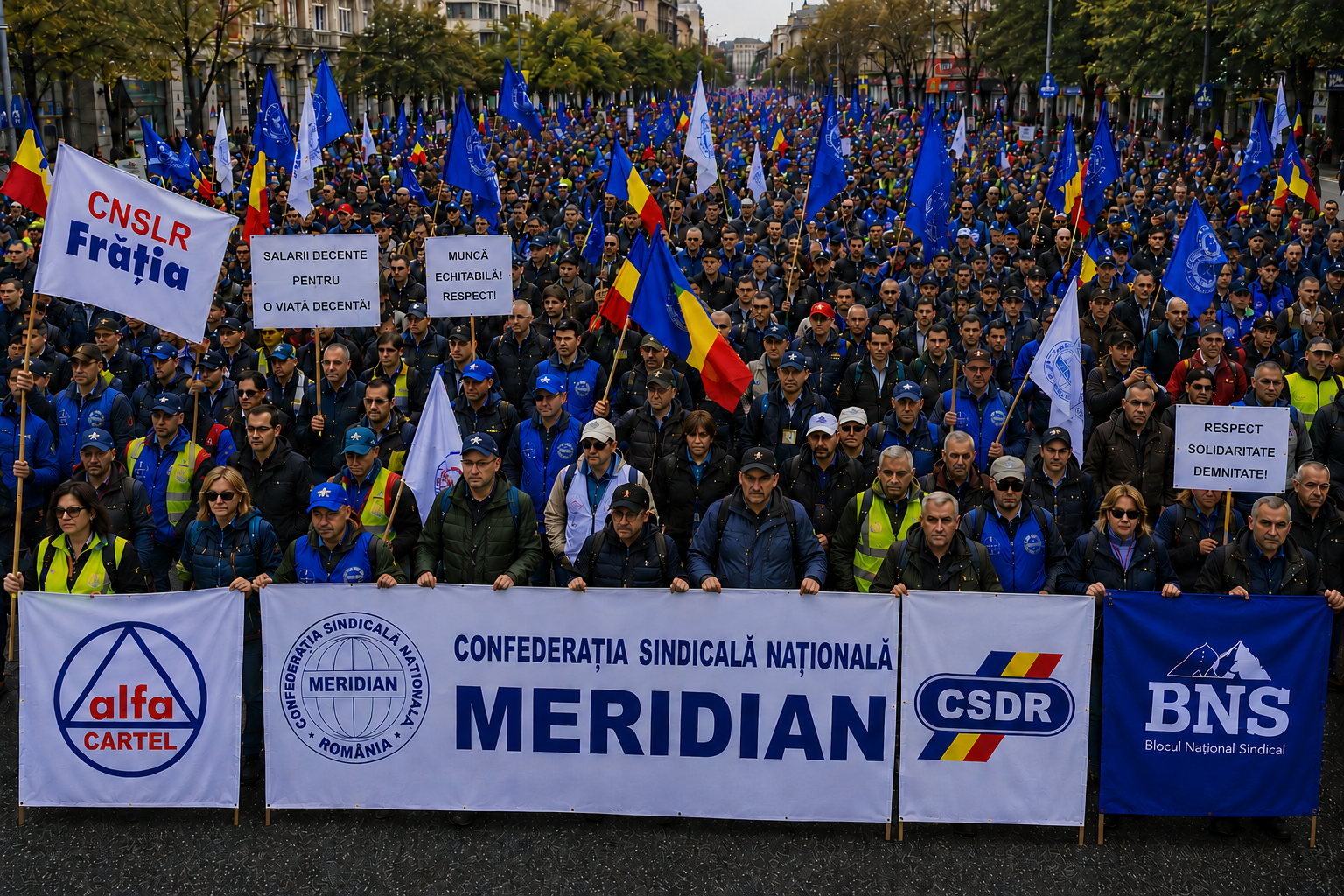 Cele cinci confederații sindicale naționale: Proiectul Legii salarizării nu s-a schimbat. Nu poate sta la baza unei reforme credibile