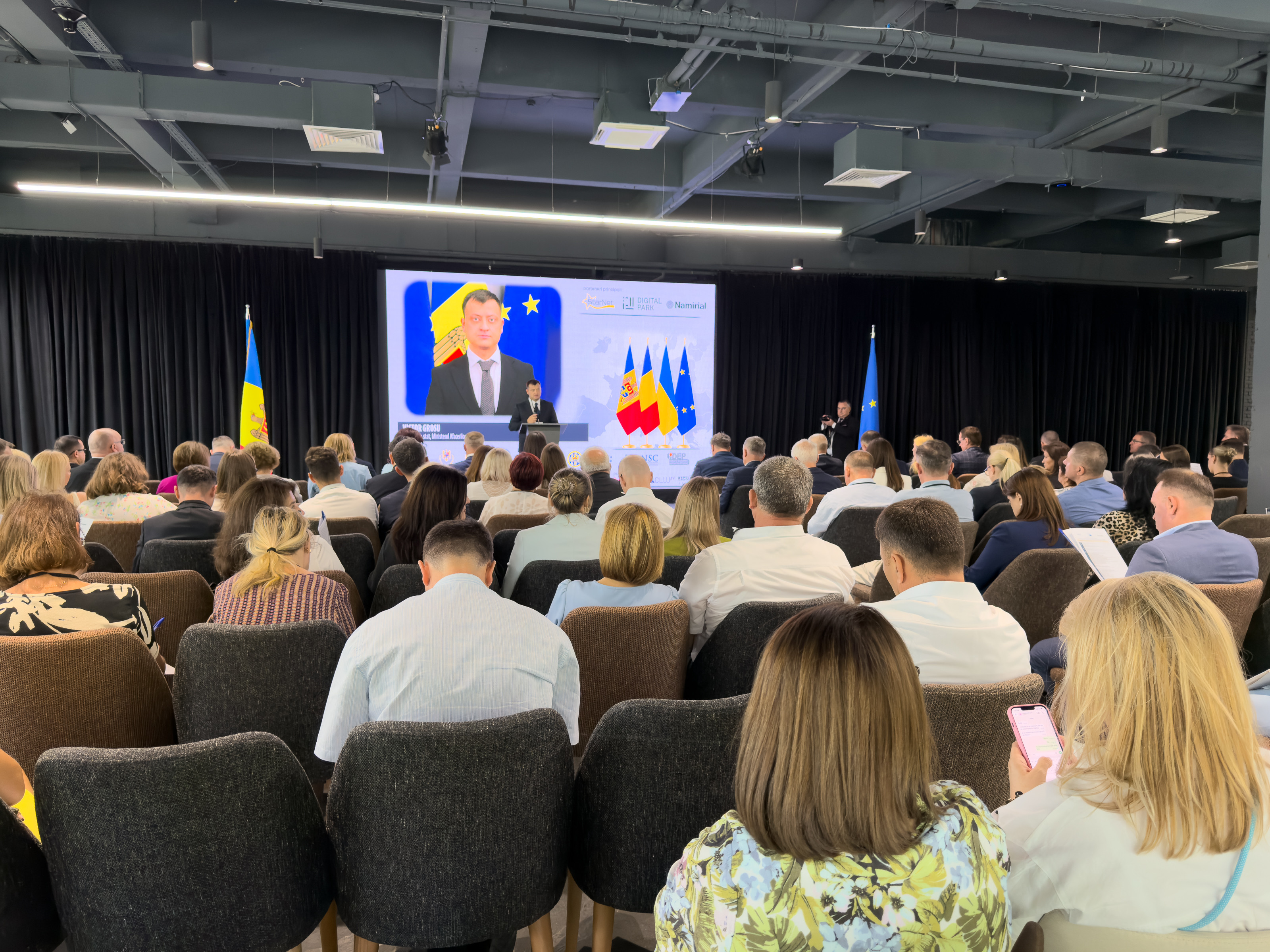 Reprezentantul CSN MERIDIAN în Comitetul Economic și Social European a participat, în calitate de speaker, la Conferința privind consolidarea cooperării instituționale dintre România și Republica Moldova